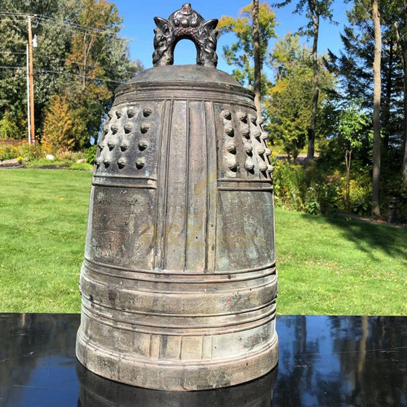 Custom-made Antique Metal Craft Large Bronze Church Bell