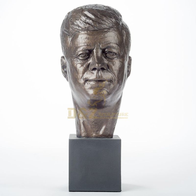 Custom Man Head Bronze Bust Statue Sculpture
