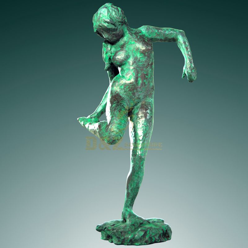 Life Size Figure Sculpture Bronze Nude Girl Sculpture
