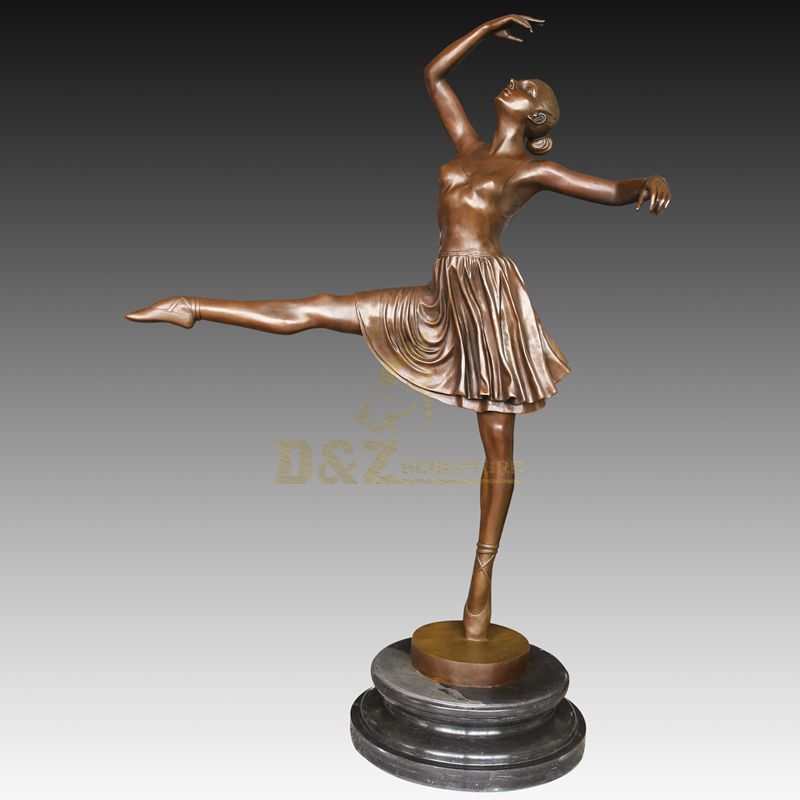 Bronze Nude Dancing Girl Dculpture On Sale