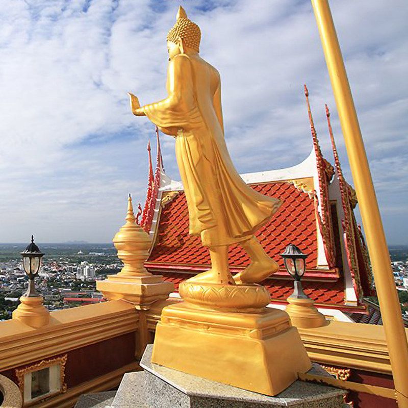 Meditative Buddha of the Grand Temple Garden Statue