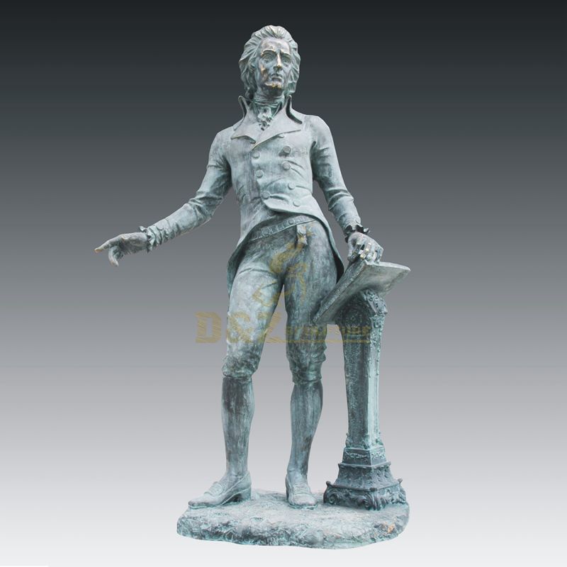 Factory Custom Metal Bronze Abstract Man Figure Sculpture