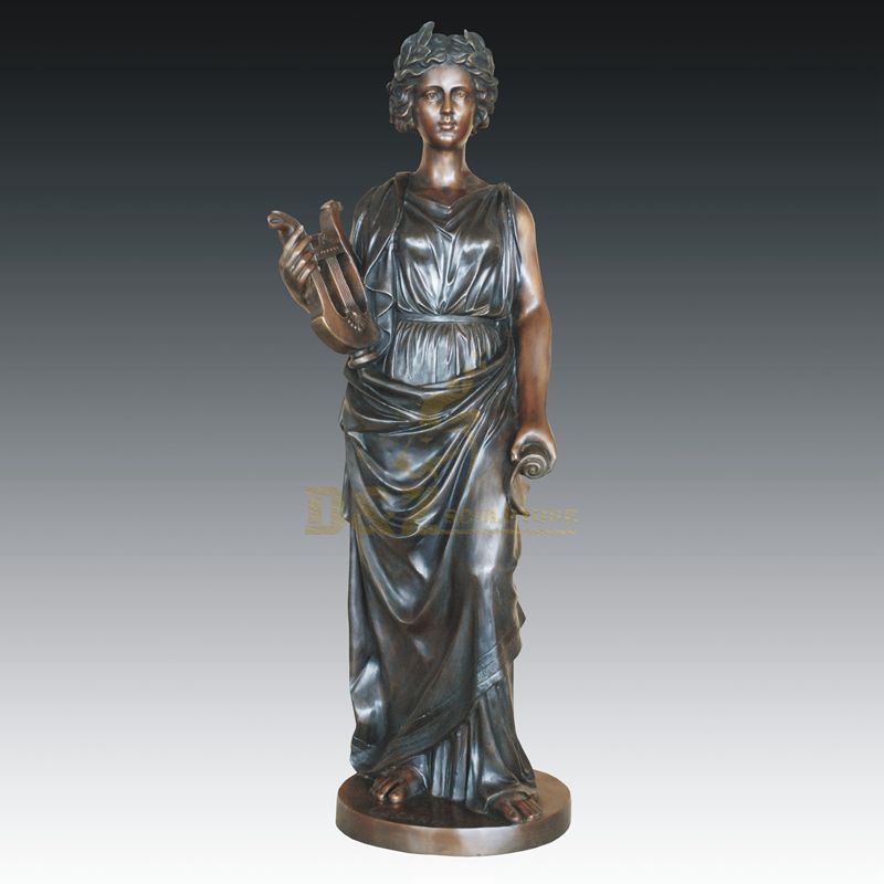 Modern Home Decoration Bronze Figure Sculpture Woman Statue