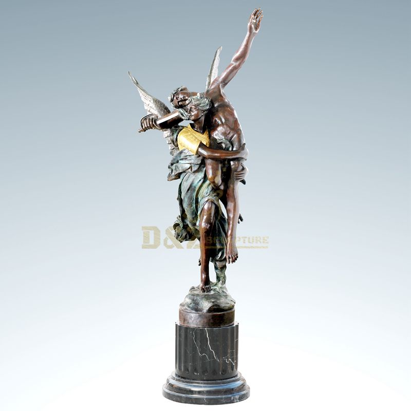 Home decorative bronze god of love sculpture