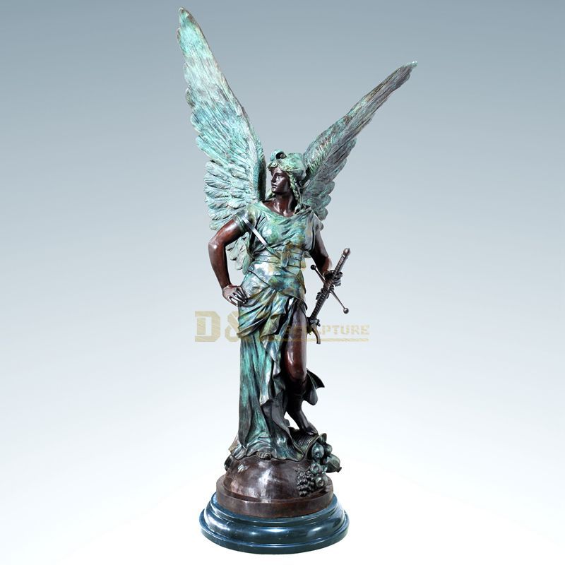 China Factory Garden Bronze Angel Life Size Sculptrue