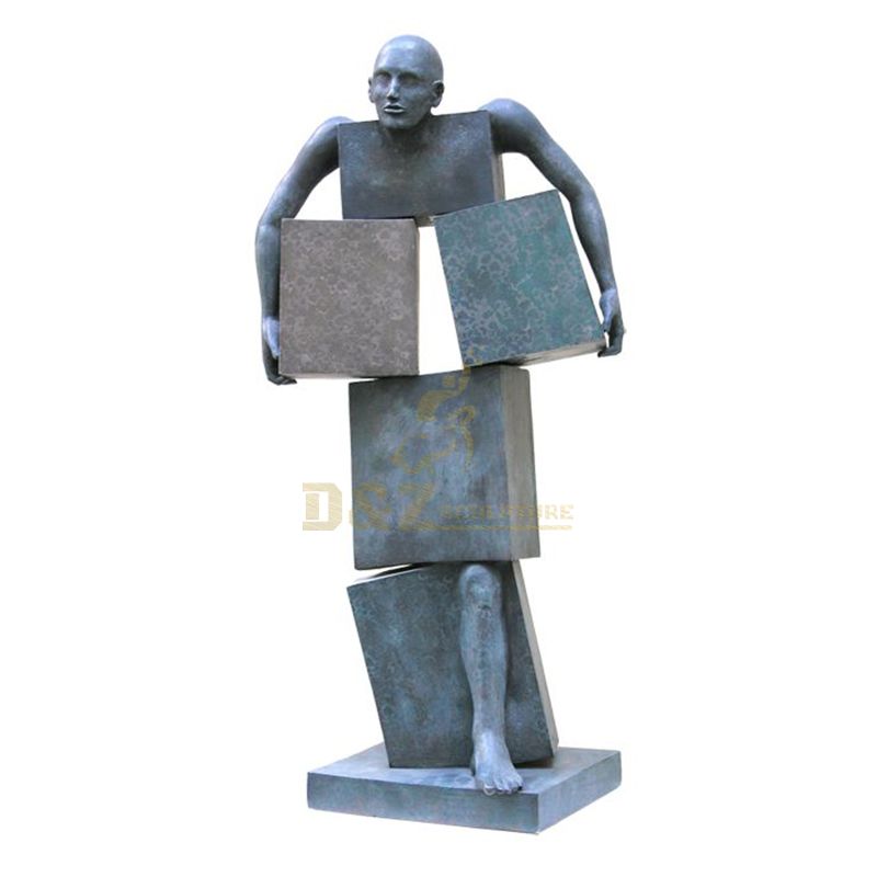Customized factory made figure statue bronze man sculpture