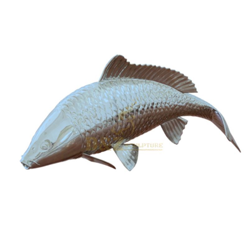 China Supplier Bronze Fish Animal Sculpture
