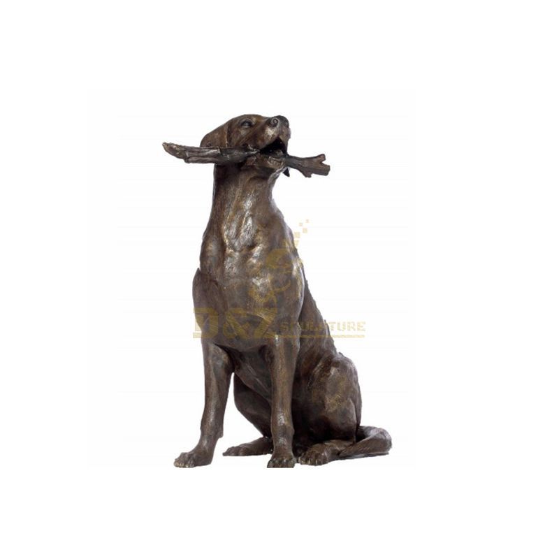Life Size Bronze Statue Dog Sculpture