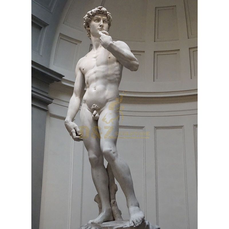 Replicas Of the Famous Outdoor Michelangelo Marble Statue Of David For Sale