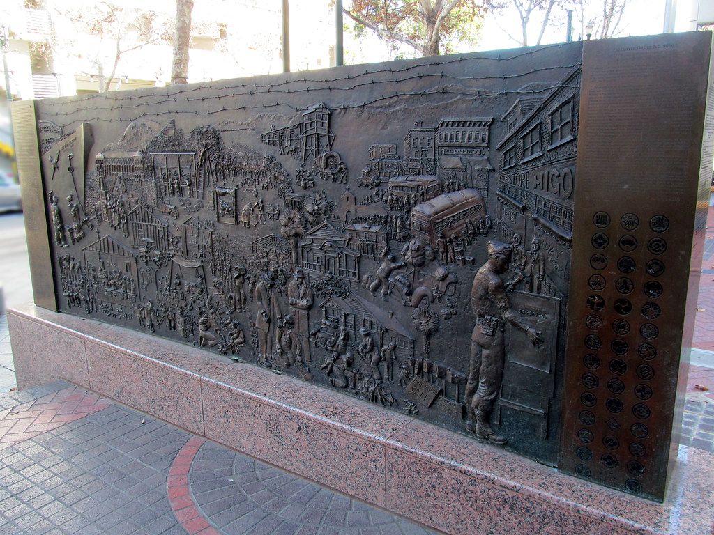 Bas Relief human market bronze sculptures for sale