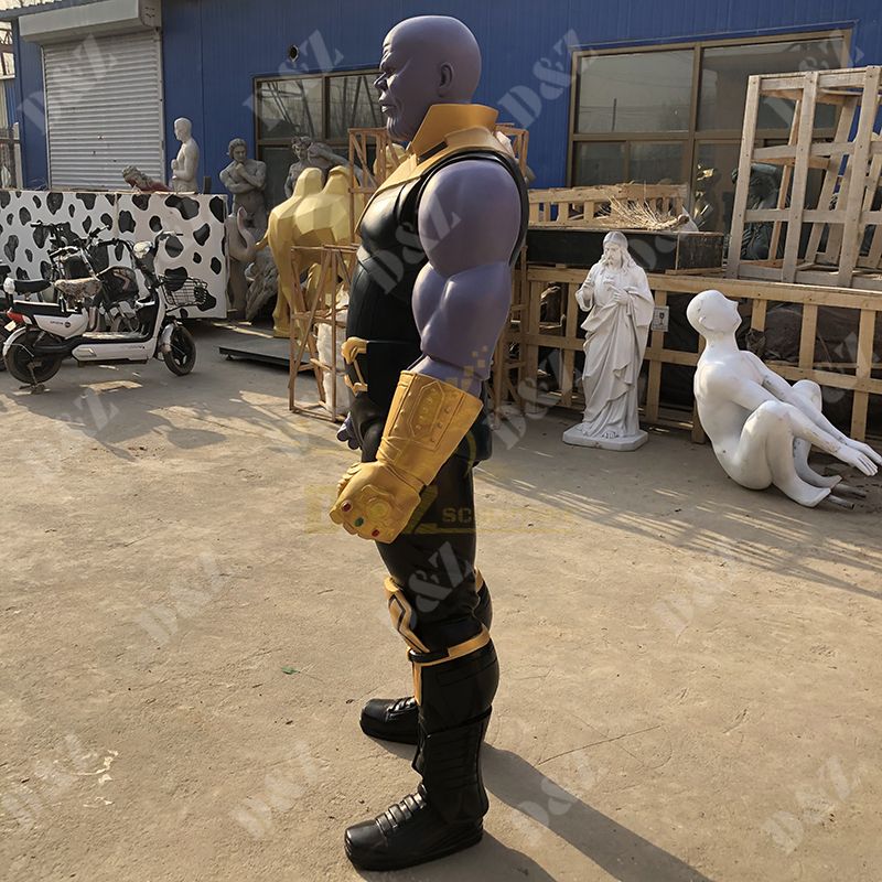 thanos throne statue