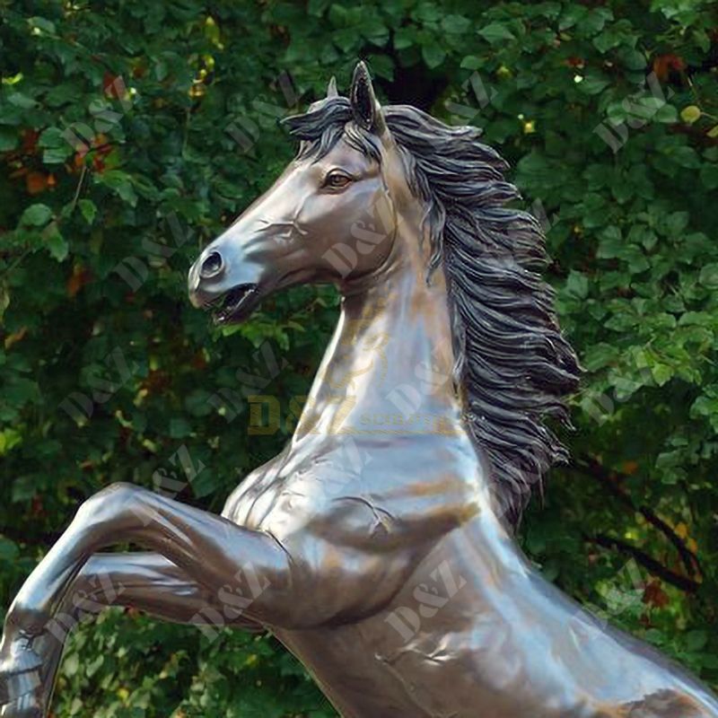 Fiberglass Outdoor Horse Statues Garden, Outdoor Horse Statue