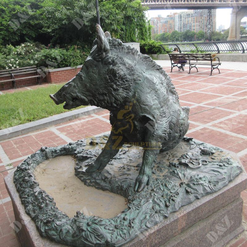 bronze pig