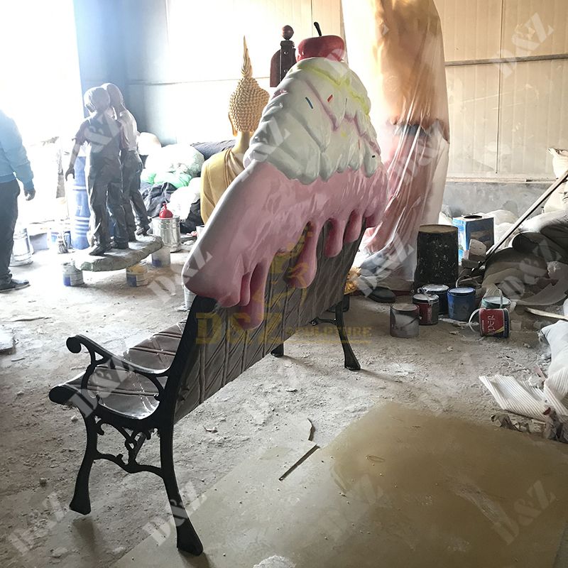 ice cream parlor chairs and table