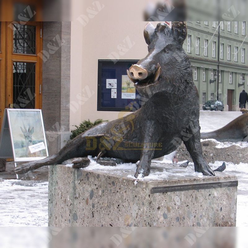 boar statue
