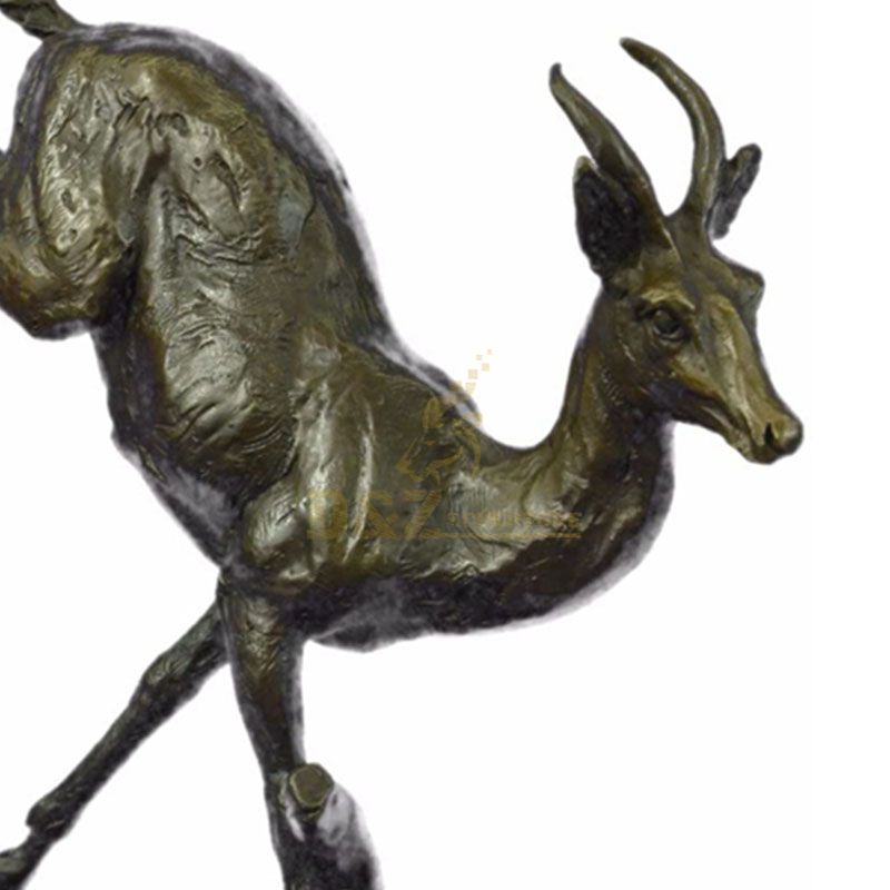outdoor antelope sculpture