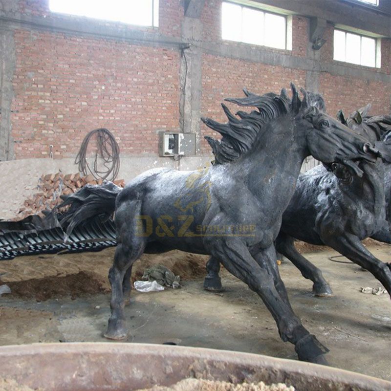 statues of horses