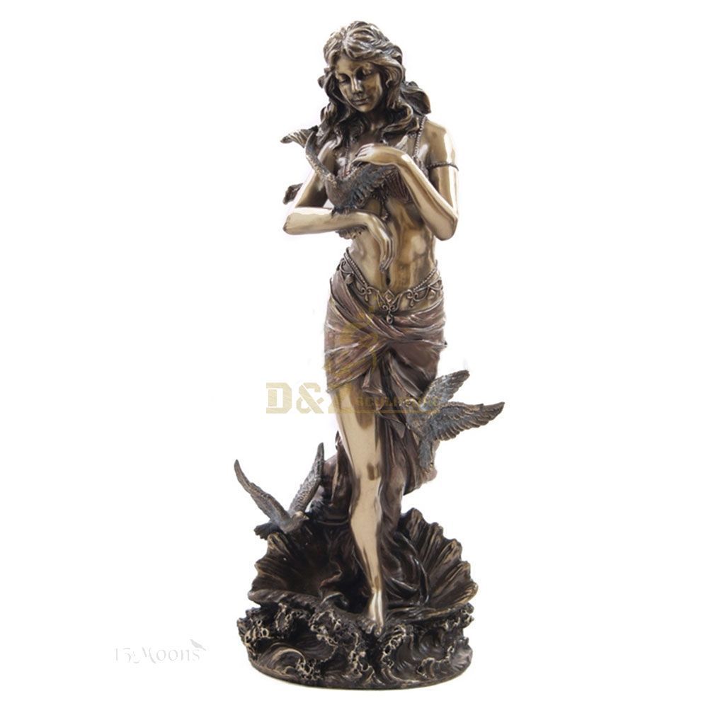 Bronze aphrodite greek goddess statue for sale
