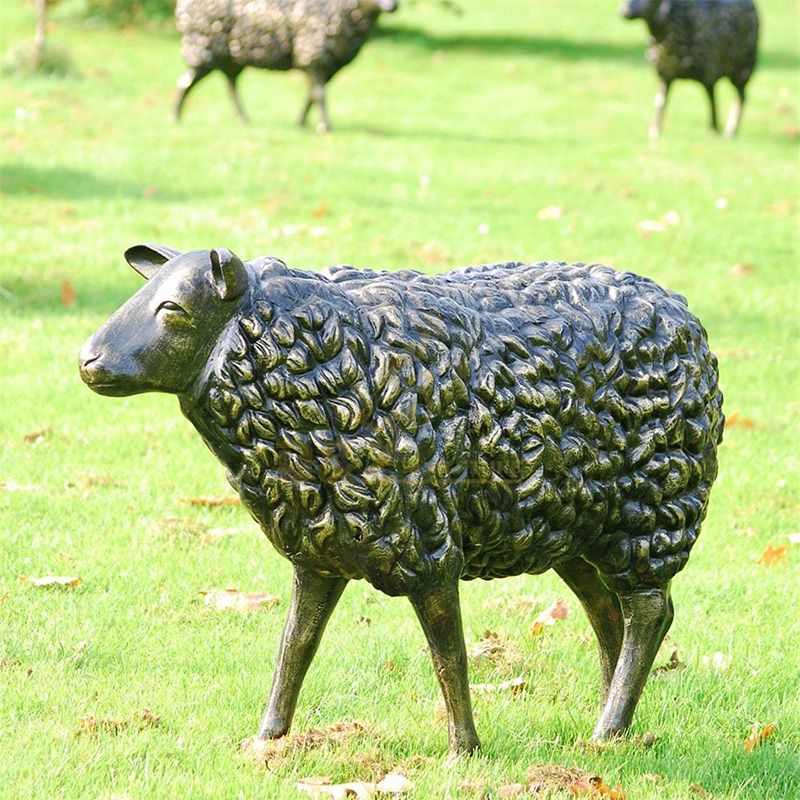 sheep statue