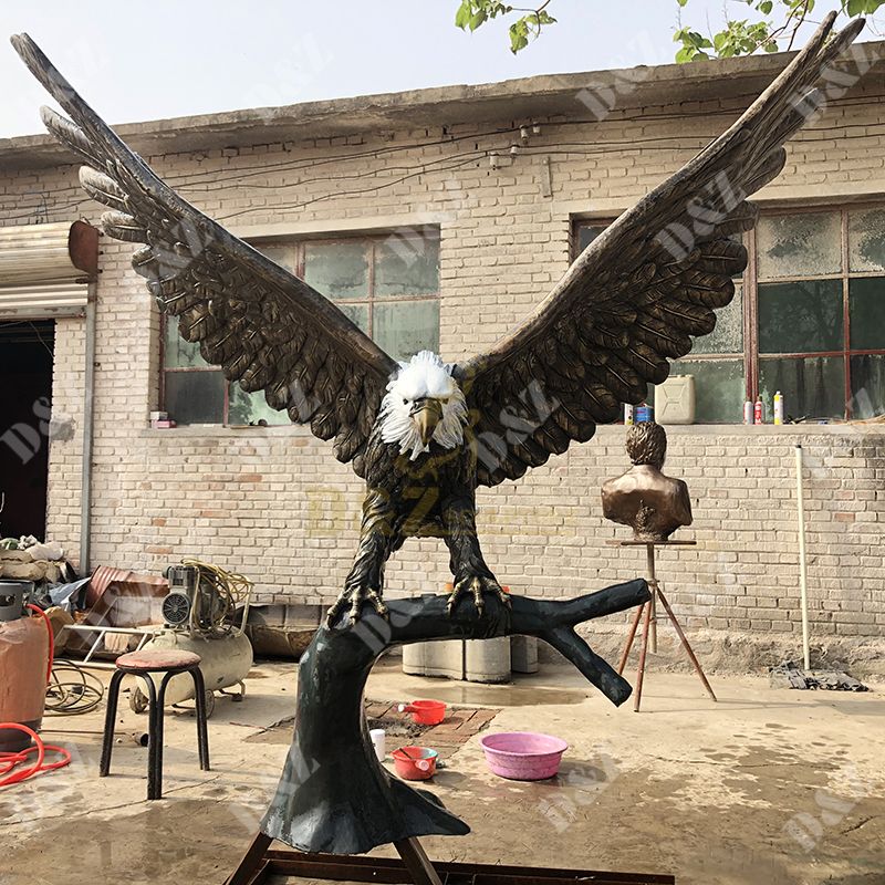 antique eagle statue