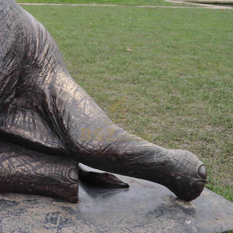 Classic Design Life Size antique bronze elephant sculpture