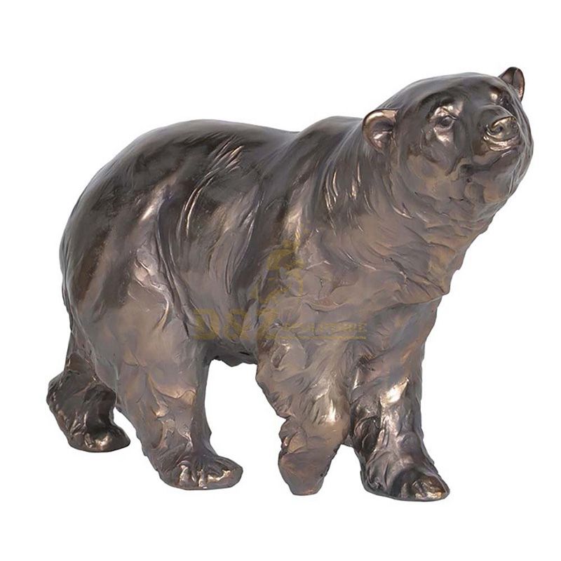 small bear statue
