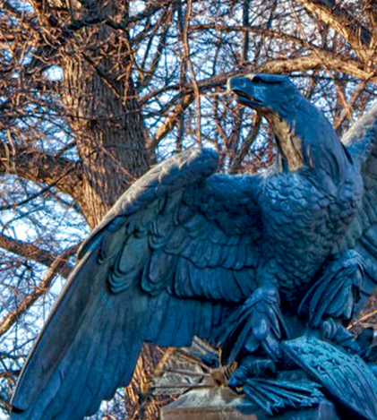 eagle sculpture outdoor