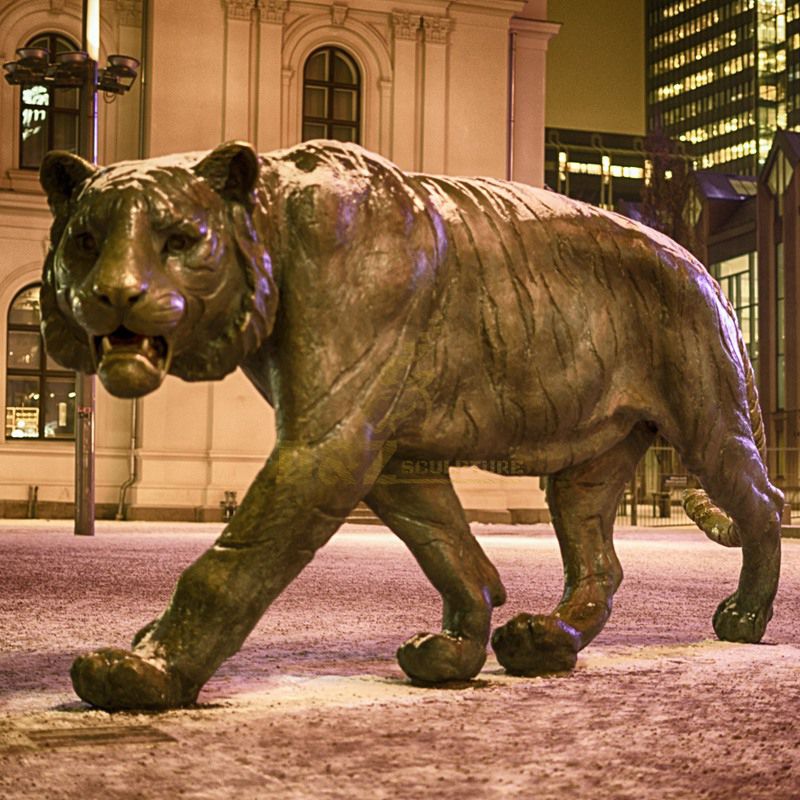 life size tiger statue