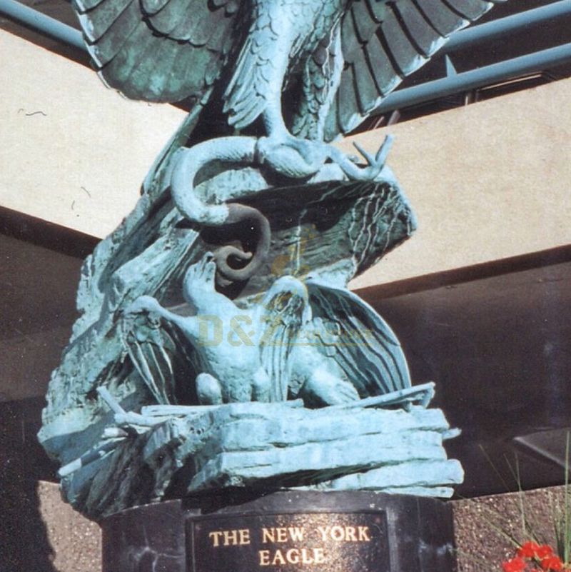 eagle sculpture bronze