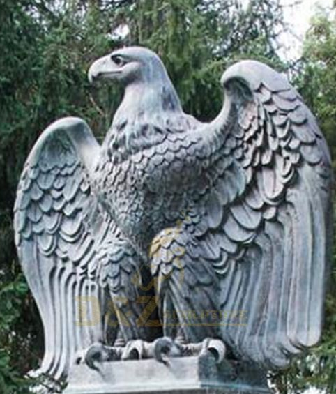 brass eagle sculpture