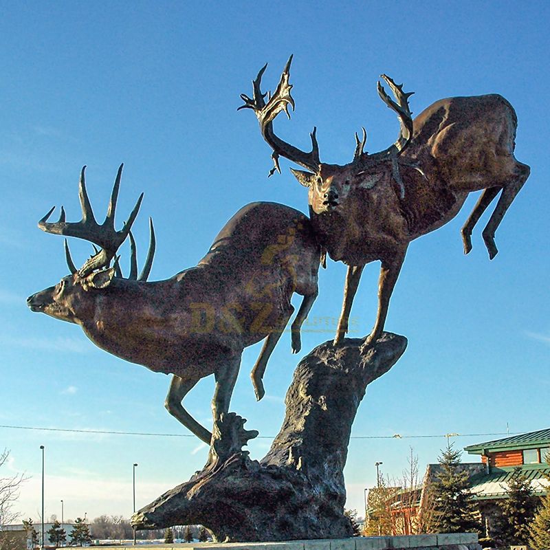 deer sculptures