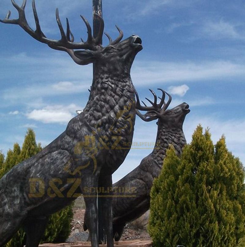 deer statues for the yard