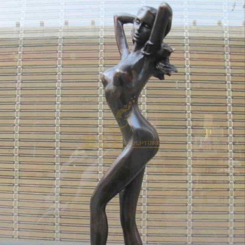 life size naked girl statue