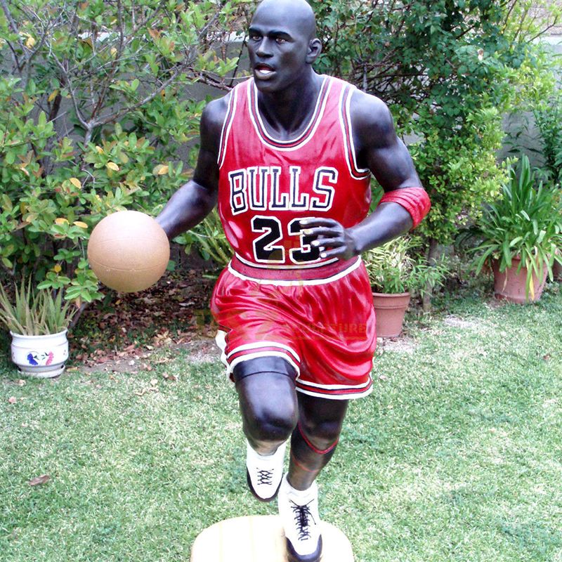 michael jordan statue figure