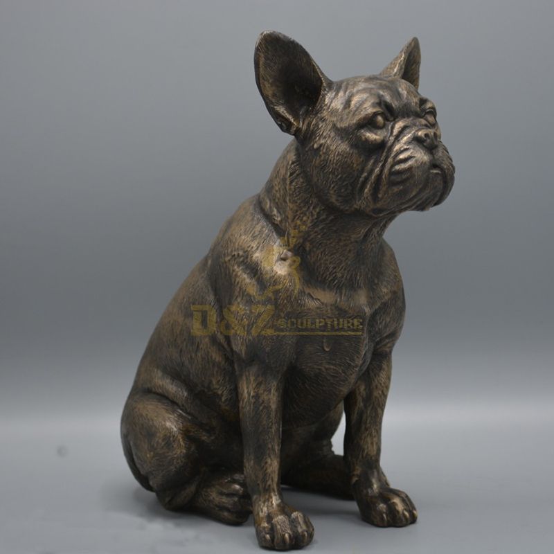 french bulldog statue garden