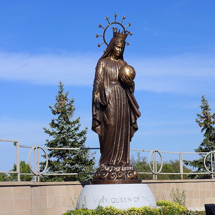 High quality outdoor Saint Mary garden statue for sale