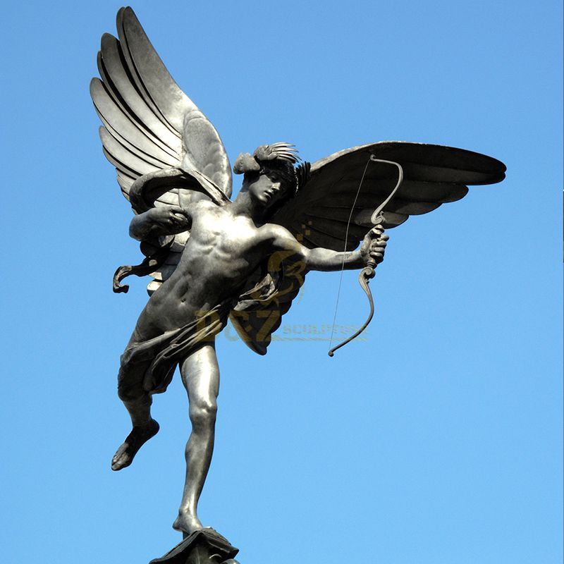 Outdoor life size eros statue