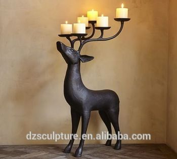 candle holder black