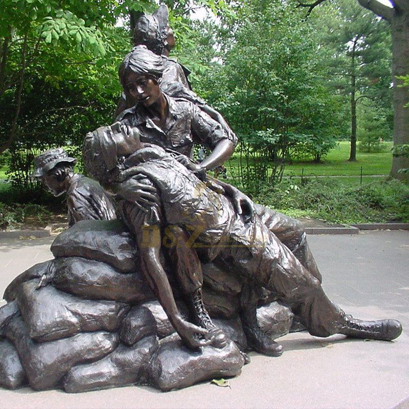 Vietnam women's memorial statue replica