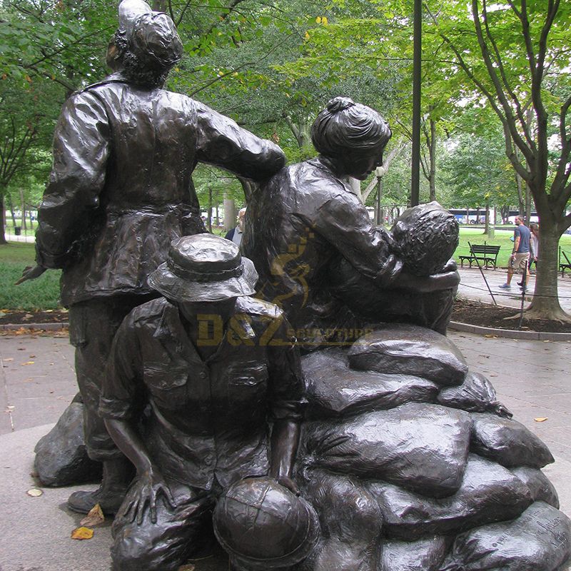 vietnam memorial statue