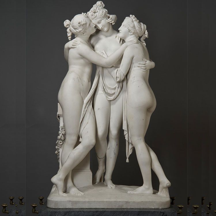the three muses graces statue for sale