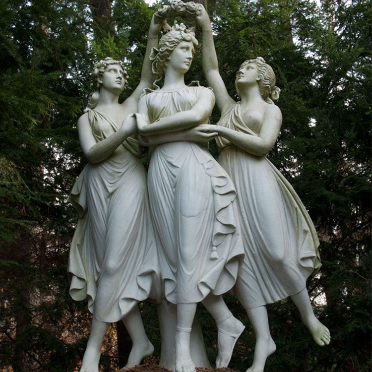 three muses statue