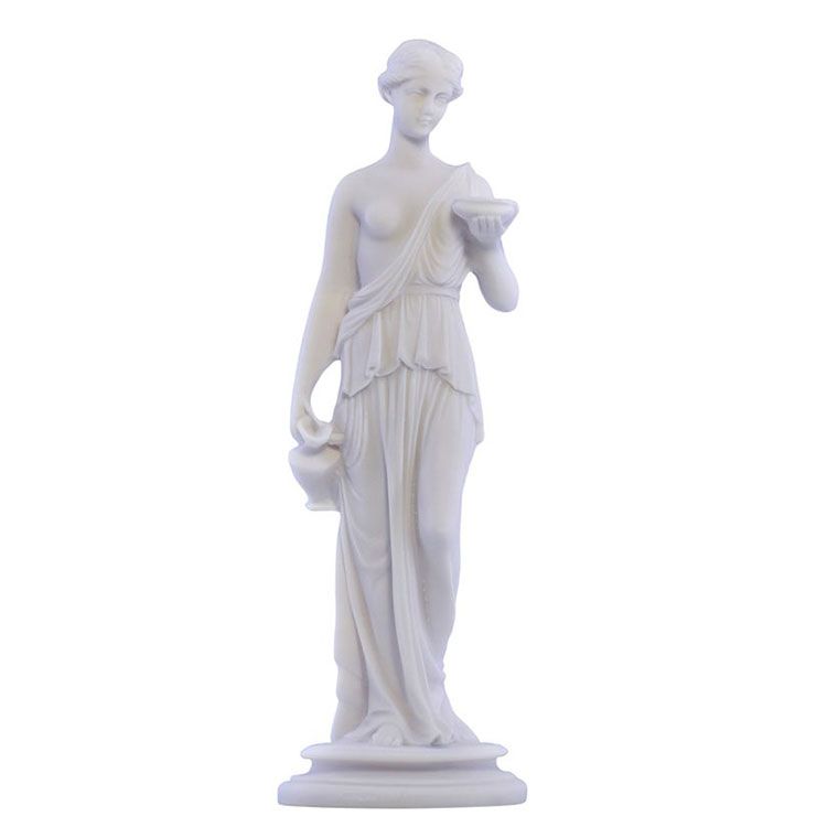 white hebe statue