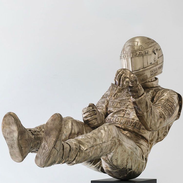 bronze life size senna statue