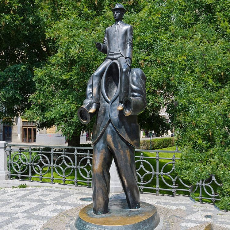 Statue of Franz Kafka