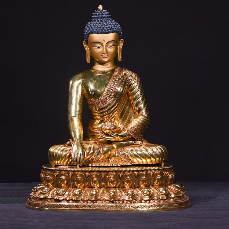 large metal buddha decor statue for sale