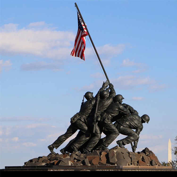 marine corps yard decorations