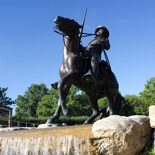 buffalo soldier statue for sale