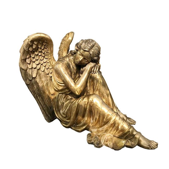 Sleeping angel garden statues for sale