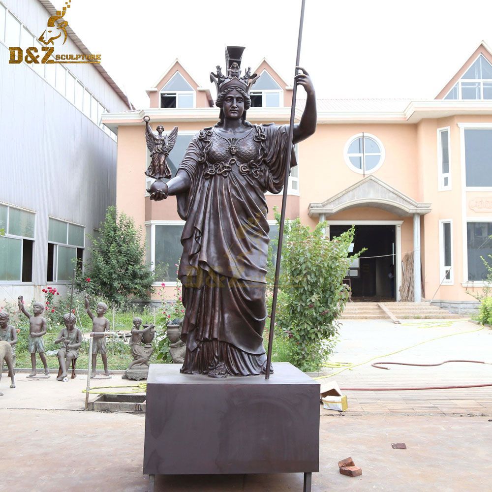 Giant athena greek goddess statue for sale